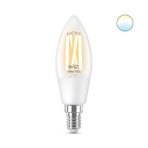 Leuchtmittel Smart TW 4,9W 470lm 2700-6500K Kerzen Clear E14 - WiZ