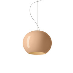 Foscarini LED függőlámpa Buds 3, cipria, függeszték 350 cm