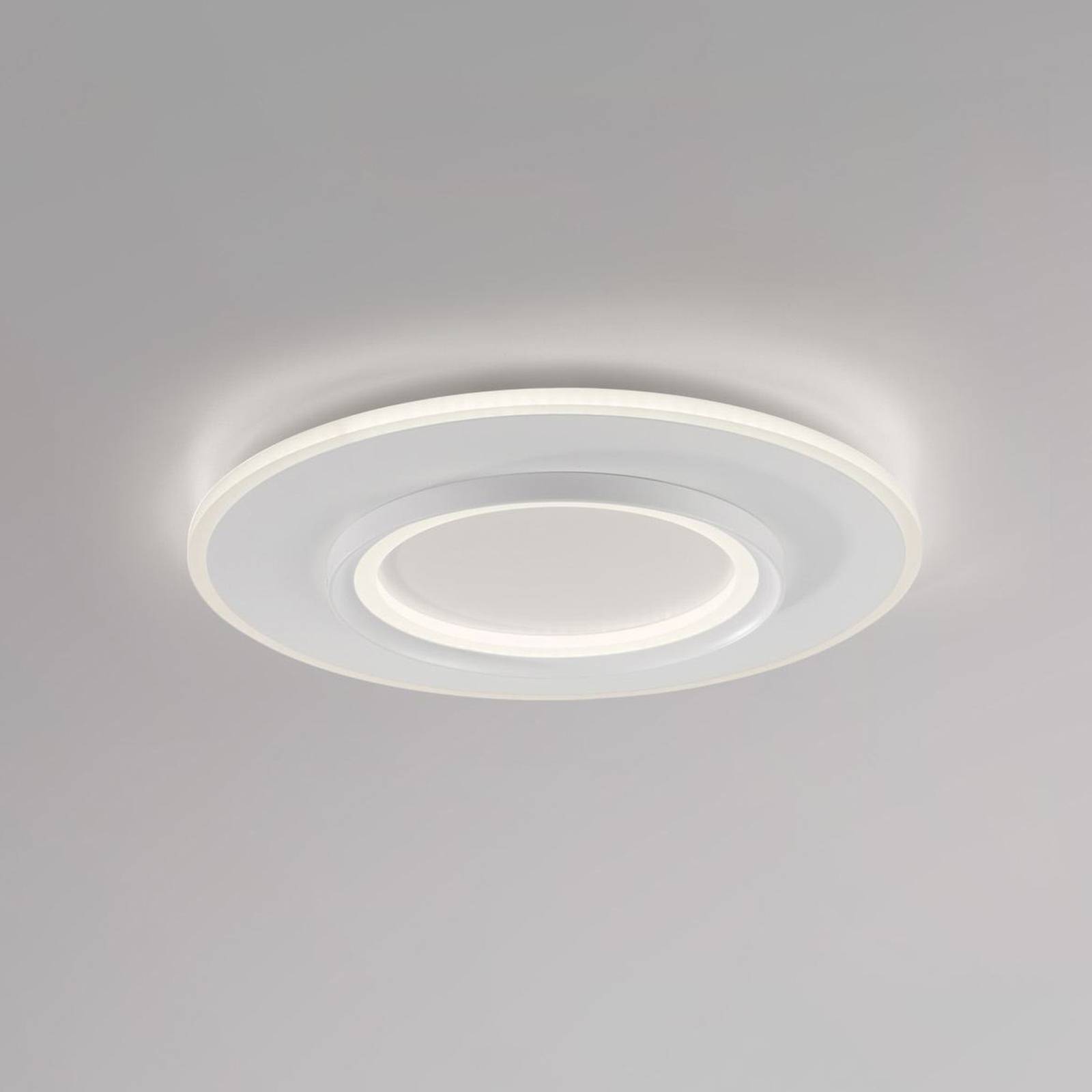 Paul Neuhaus Inteligentna lampa sufitowa LED Q-Kalina biała Ø 50 cm