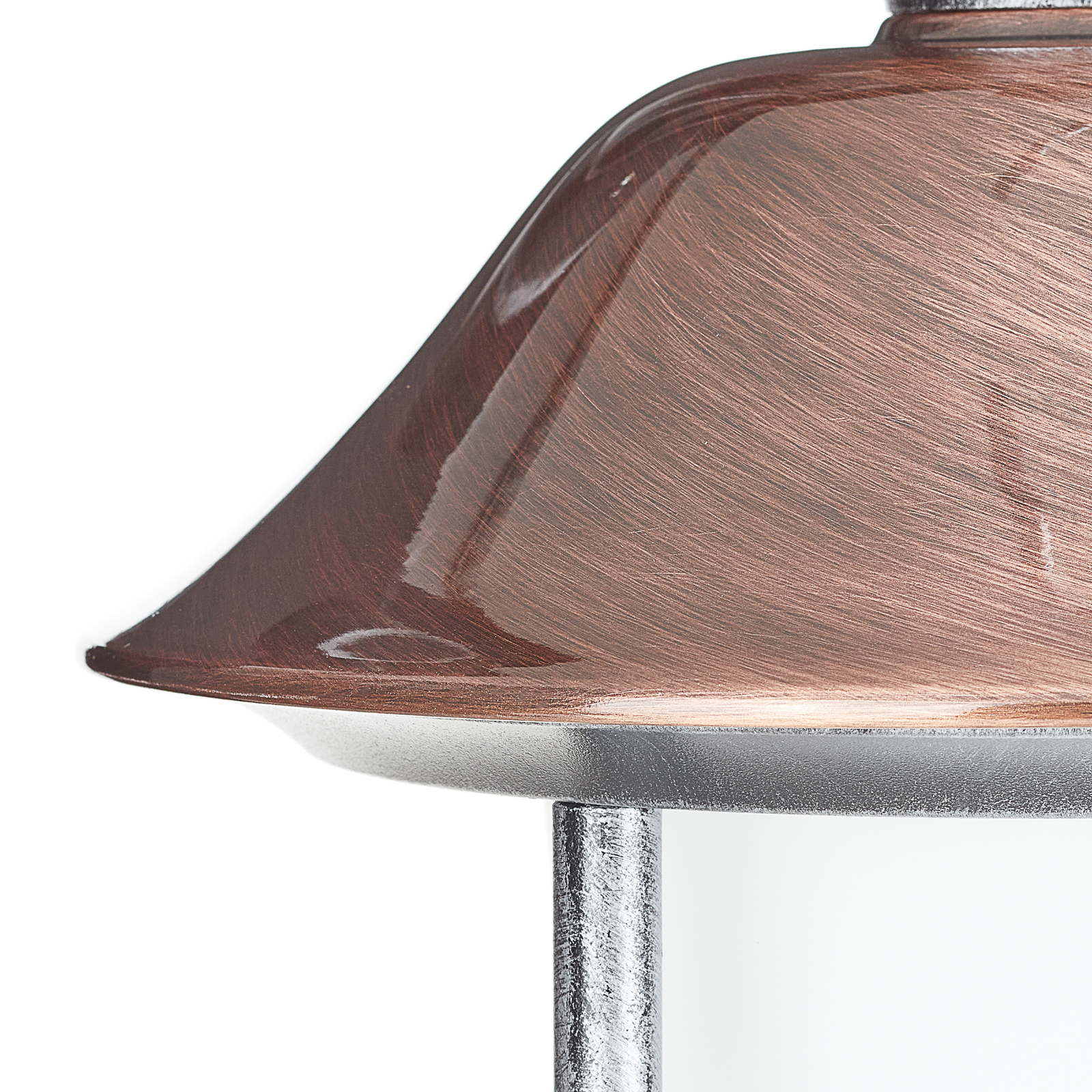 Outdoor wall light Peggy, pendant, copper