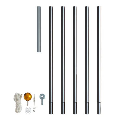 Twinkly Flagpole Set für Light Tree 600cm