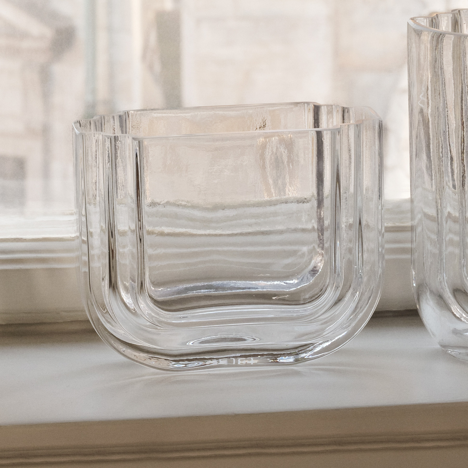 Vima-vaas, transparant, hoogte 15 cm, glas - GEJST Vima-vaas, transparant, hoogte 15 cm, glas - GEJST