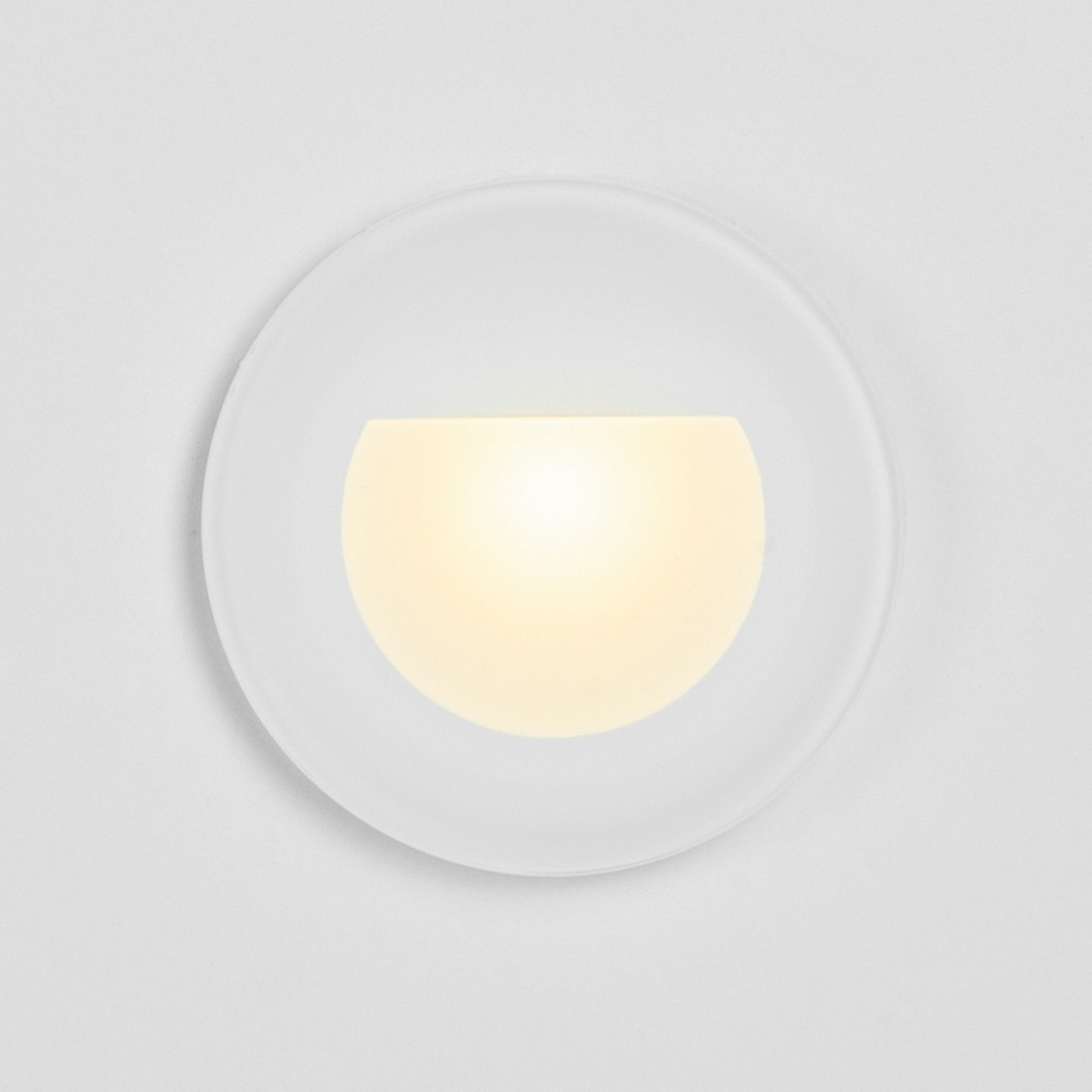 BRUMBERG Wall Kit68 Lámpara empotrable LED plana redonda