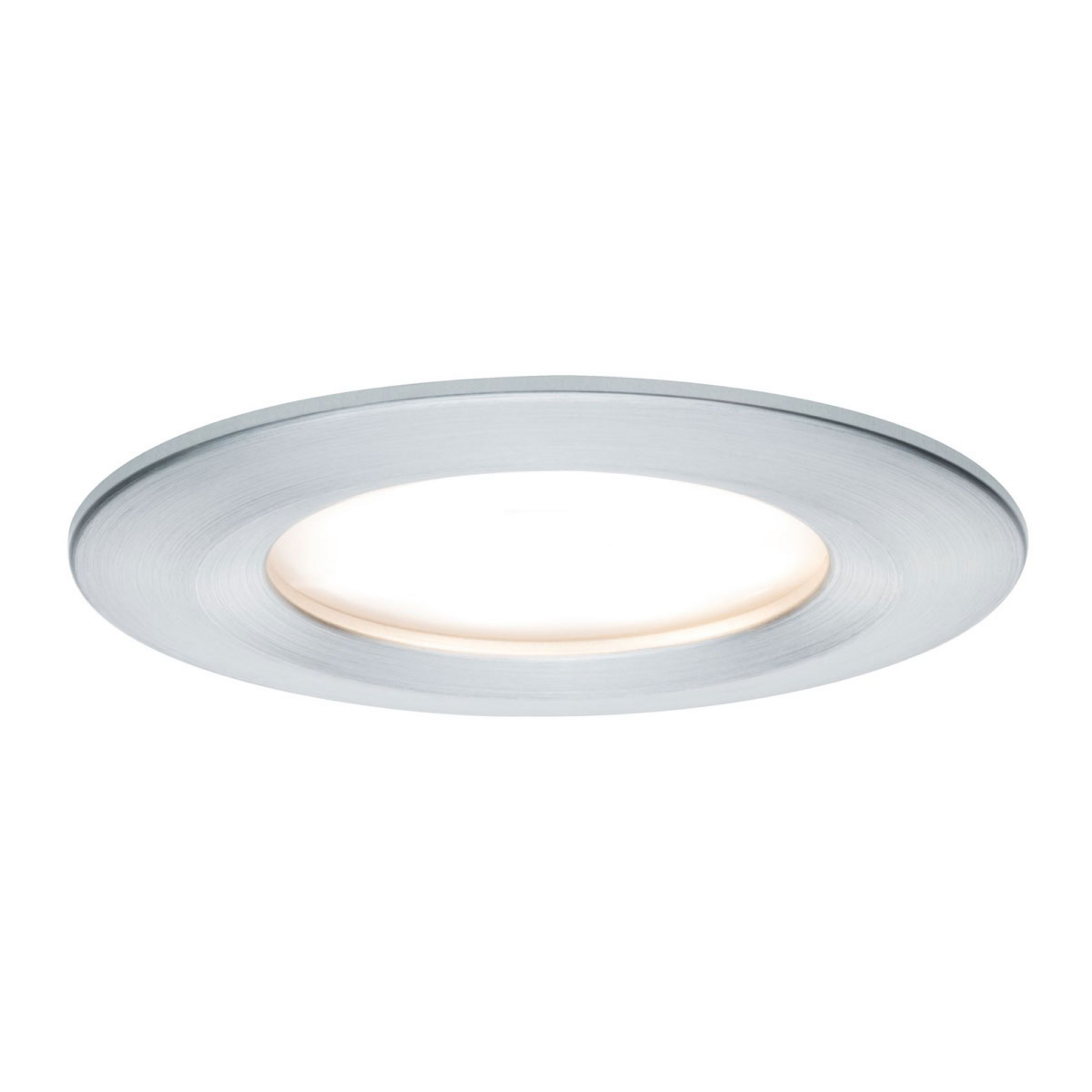 Paulmann Set de 3 spots LED Slim Coin, intensité variable, aluminium