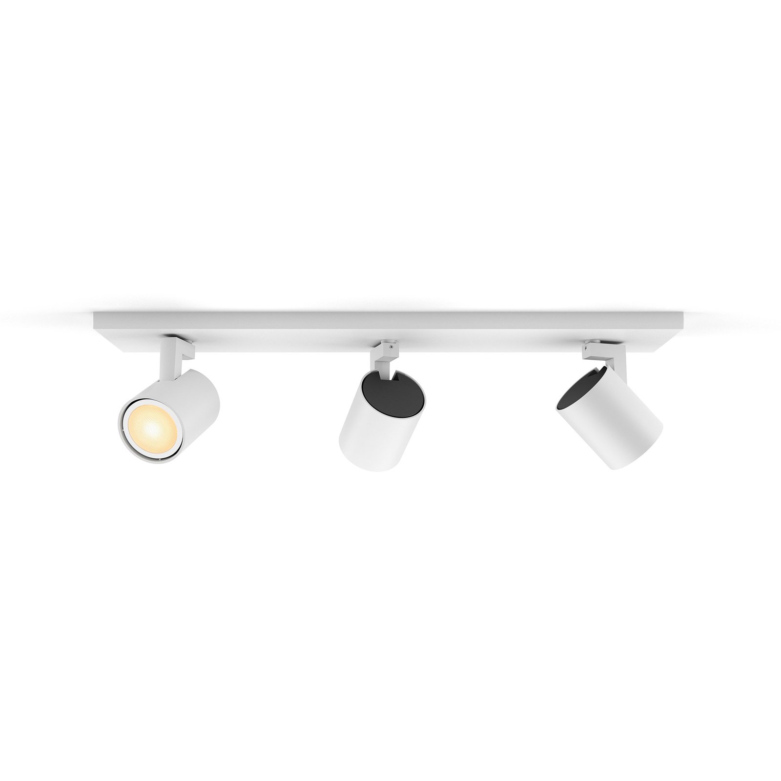 Runner LED-Spot, 3-flg., Dimmschalter, weiß - Philips Hue