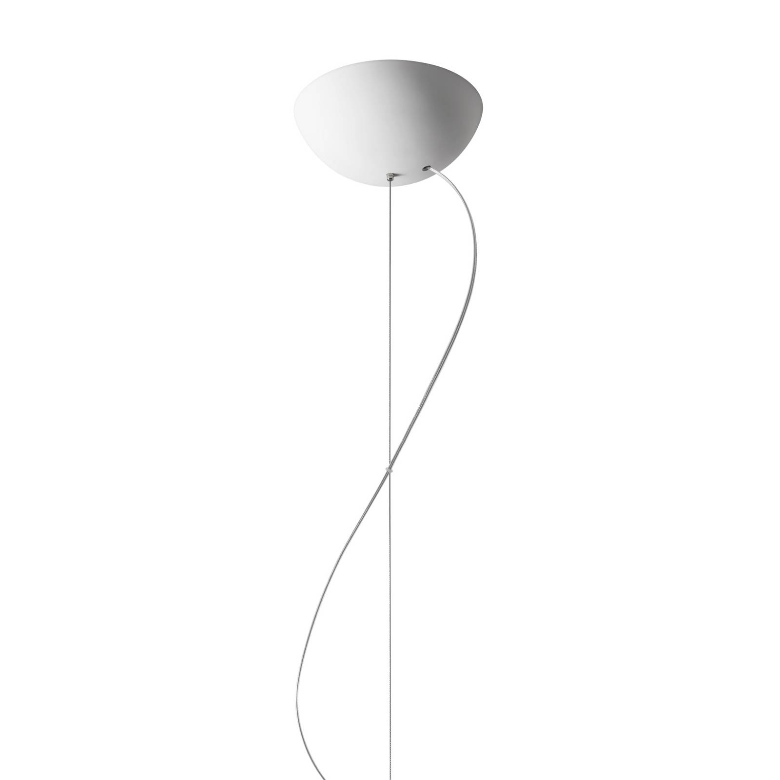 Foscarini żyrandol Hoba Media, Ø 24 cm, zawieszenie 350 cm
