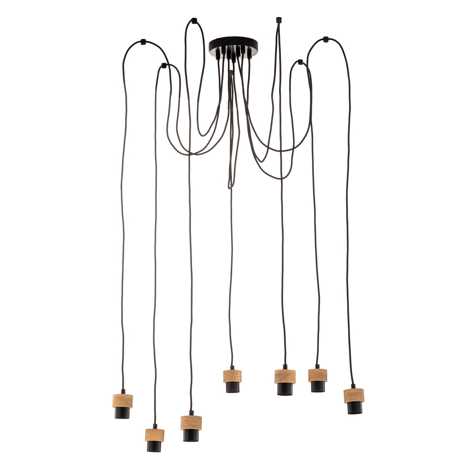 Envostar Merlo hanging light decentralised 7-bulb