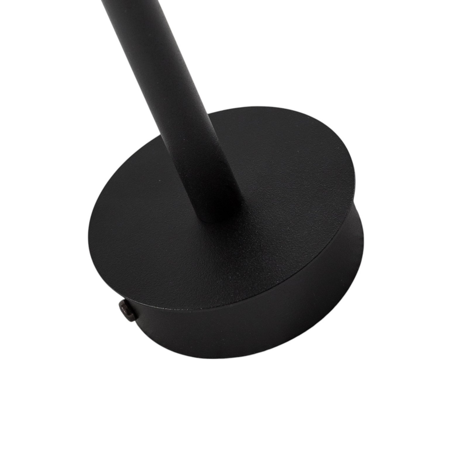 Wandlampe Linear, schwarz/opal, zweiflammig