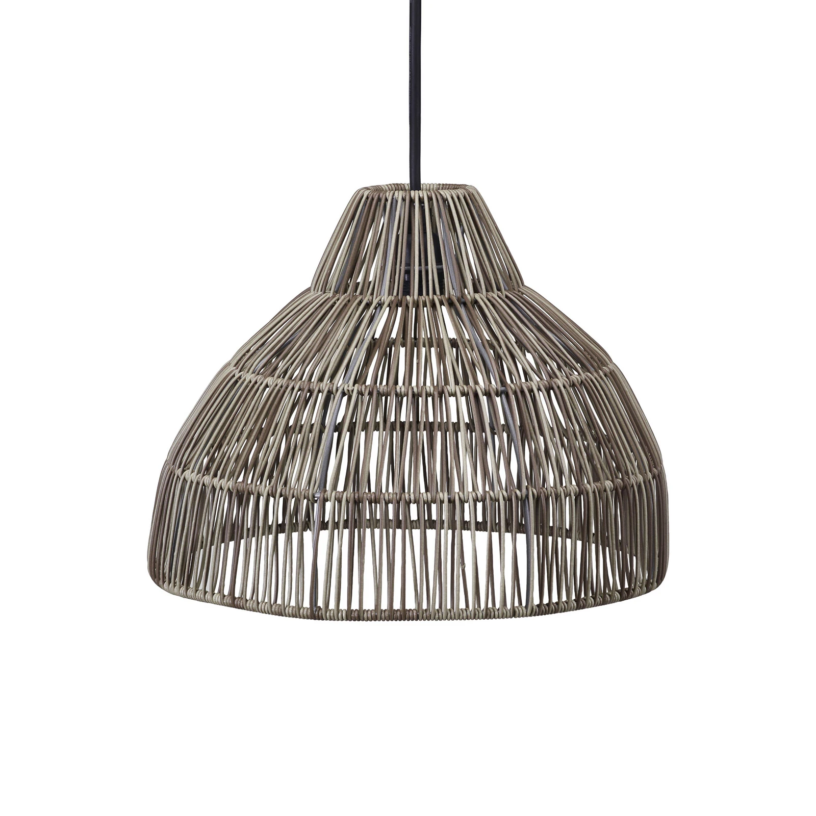 PR Home függőlámpa Bao, kültéri, IP44, szürke, kábel hossza 2,5m