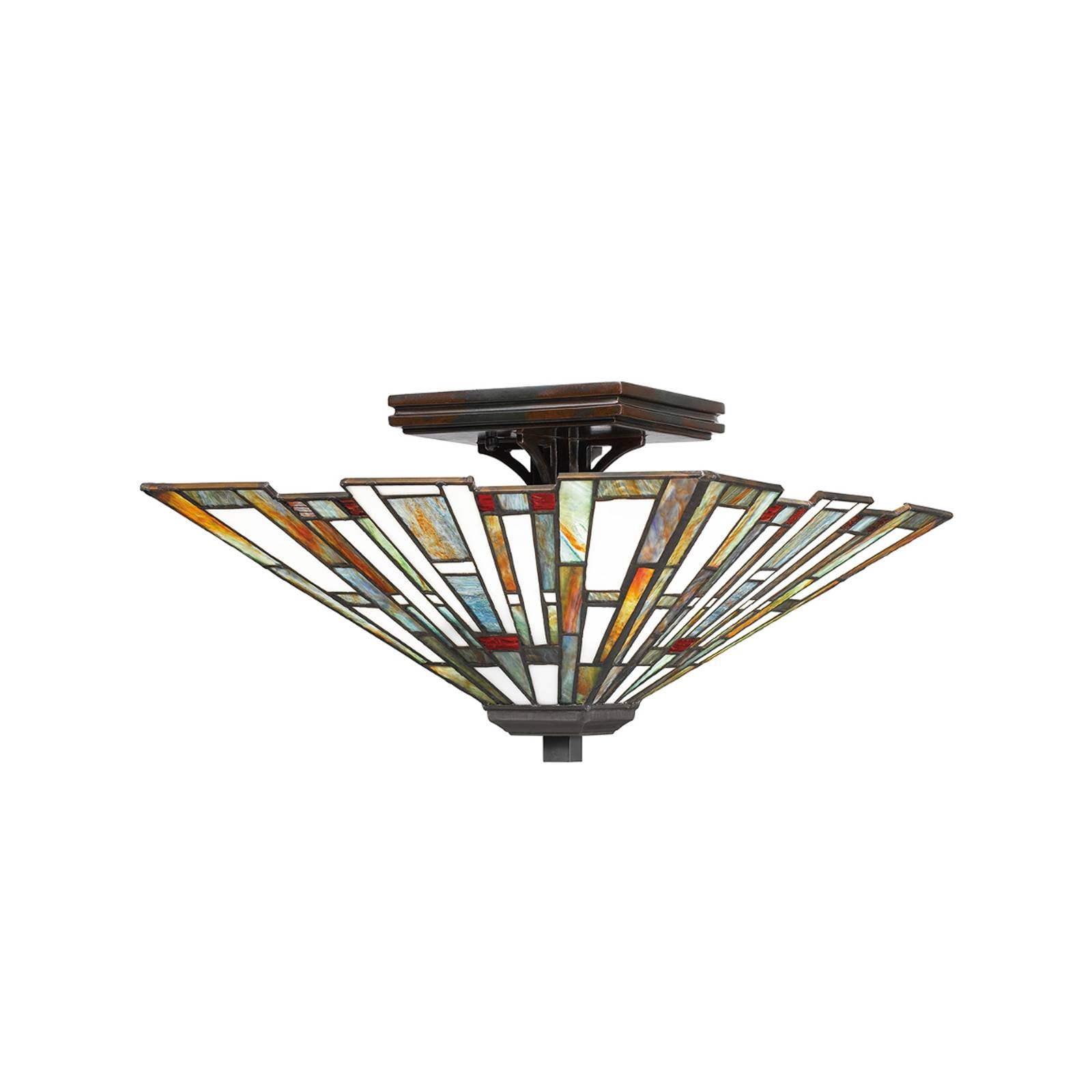 Deckenlampe Maybeck im Tiffany-Design