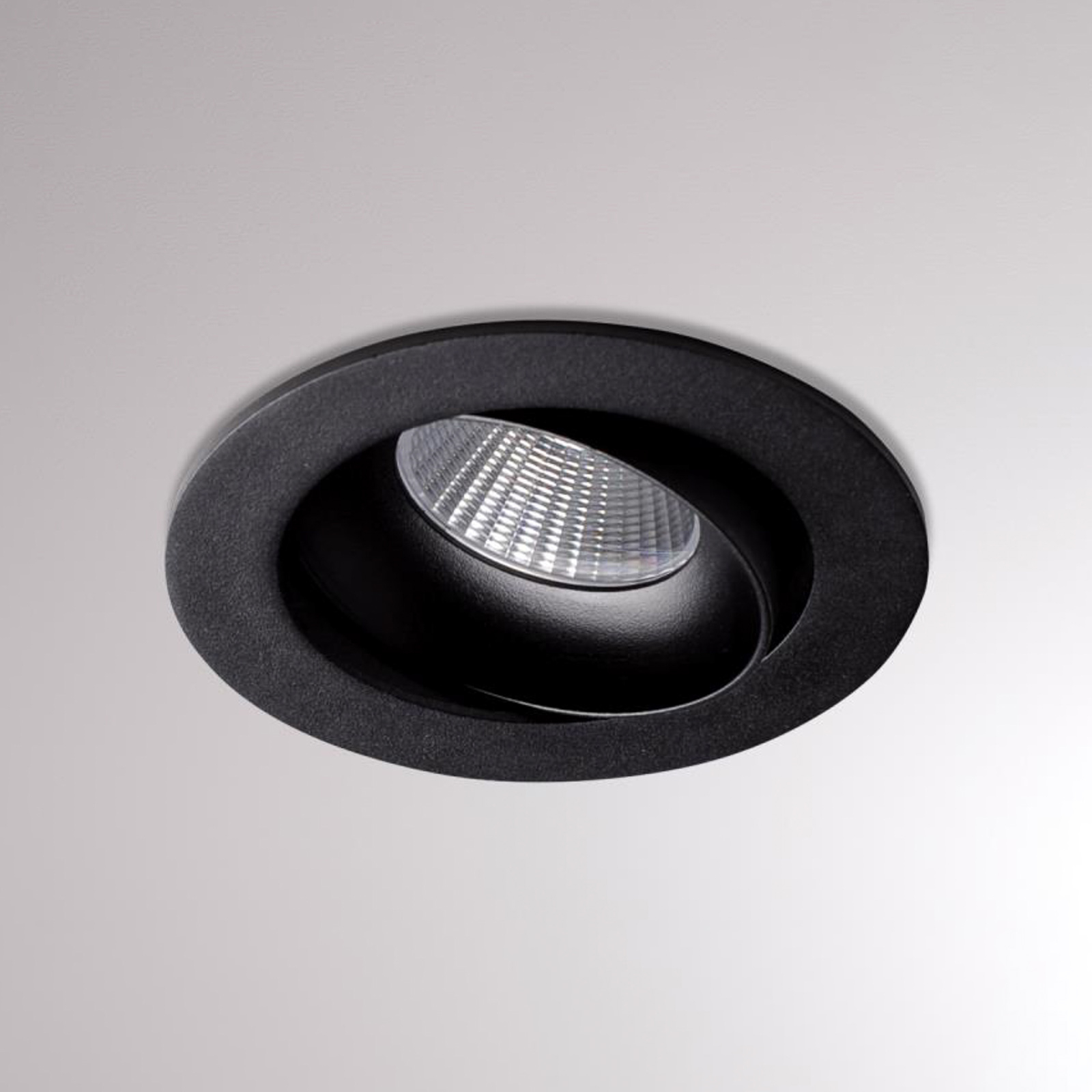 Kalio lampe encastrée LED ronde 2 700 K 24° noire