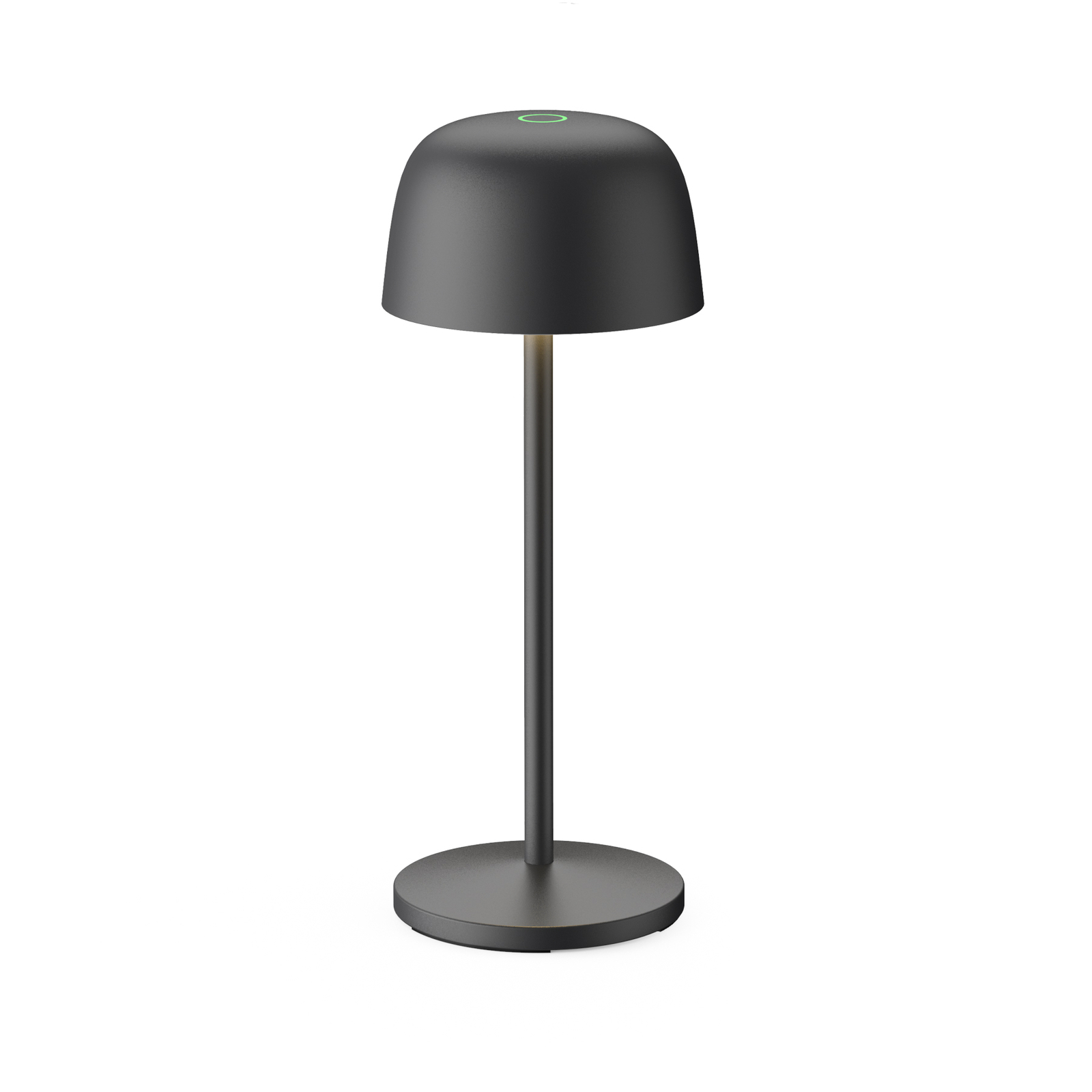 Lindby Arietty lampa stołowa LED akumulator czarna
