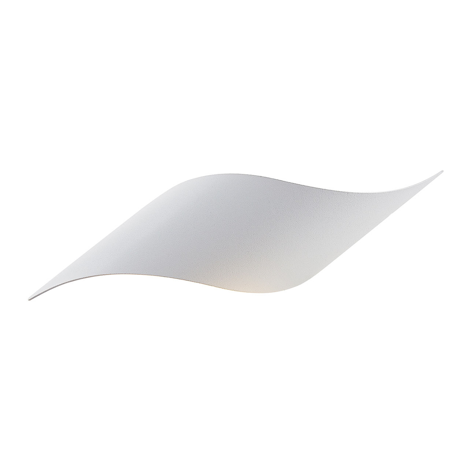 Lindby Salka nástenné LED svietidlo biela oceľ