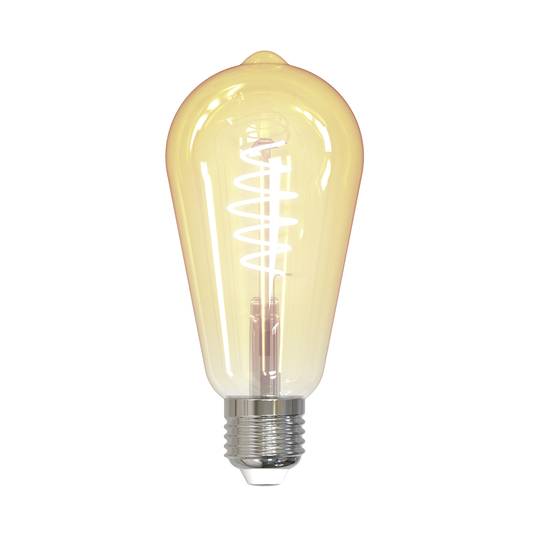 LUUMR Smart LED izzó E27 ST64 sárga 4.9W Tuya WLAN
