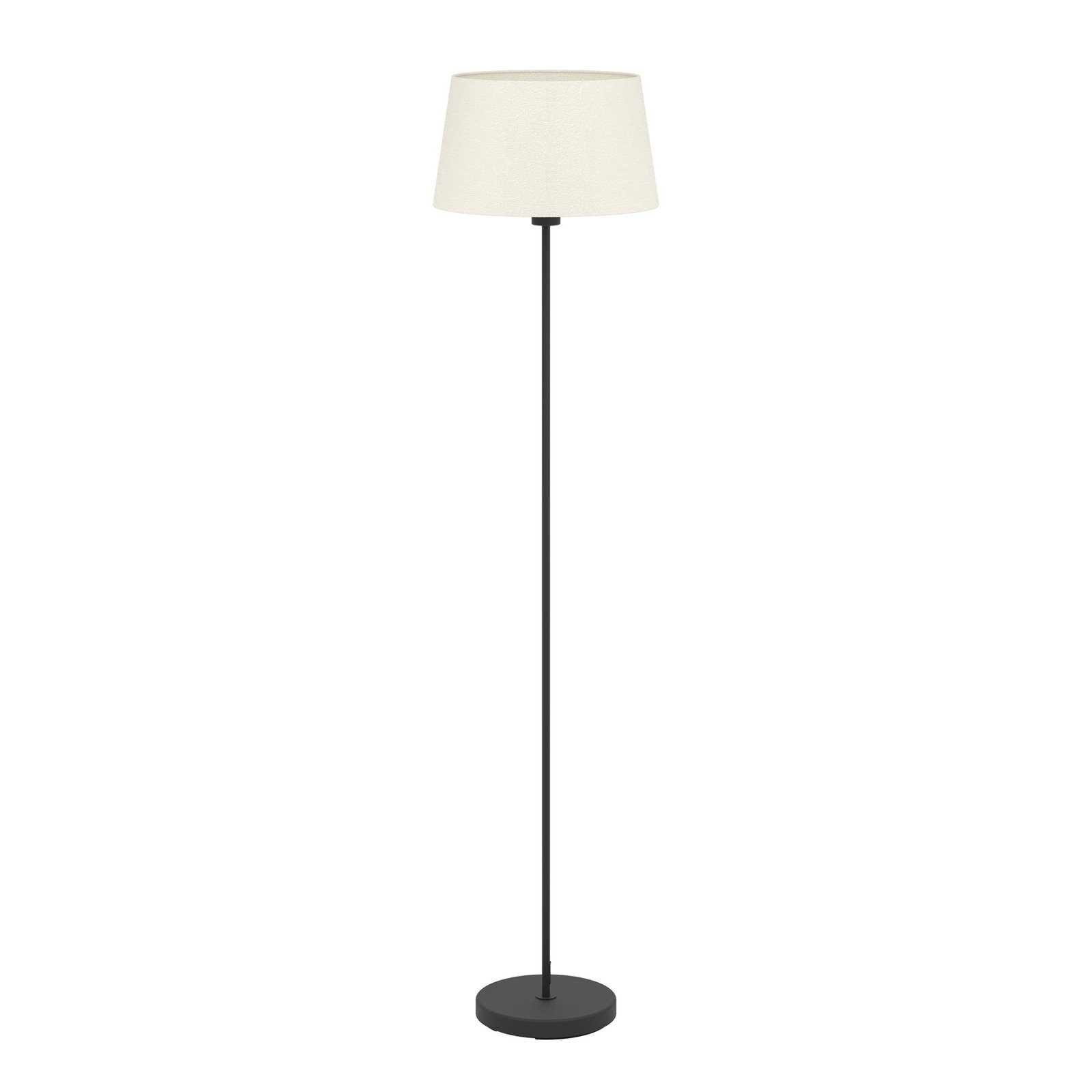 Lampe sur pied Febres, noir/blanc