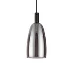 Ideal Lux Coco viseča svetilka črno-dimno siva Ø 14cm