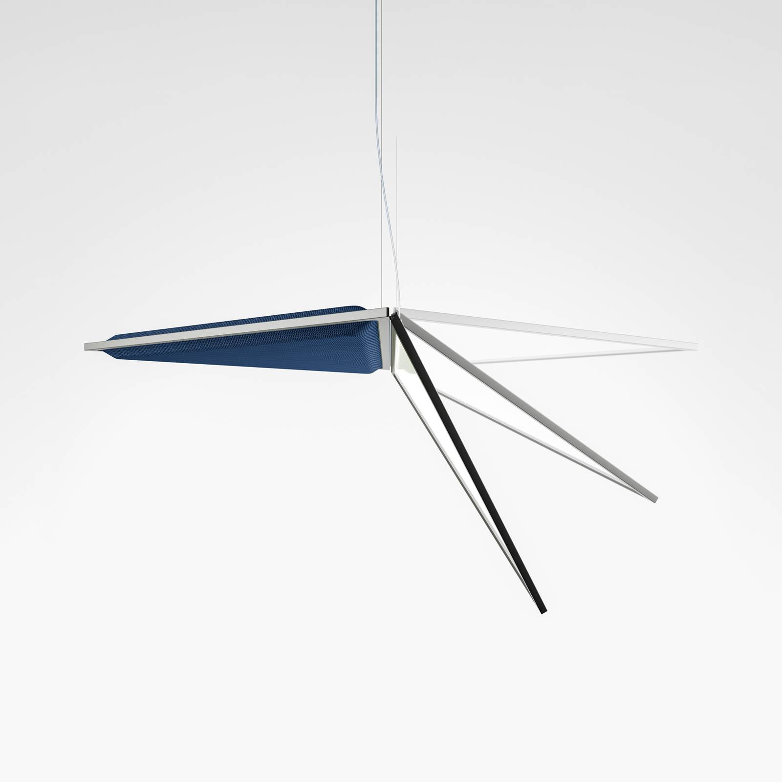 Artemide Flexia LED suspension bleue