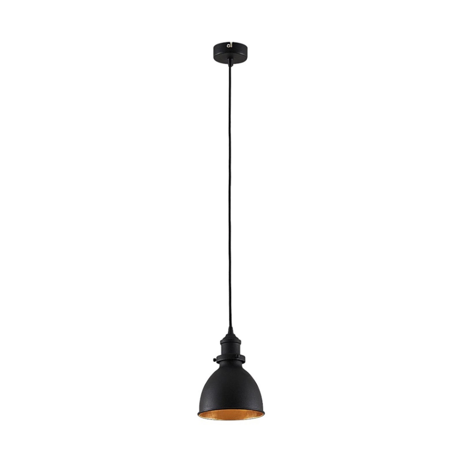 Jasminka 1 Suspension Black/Gold - Lindby