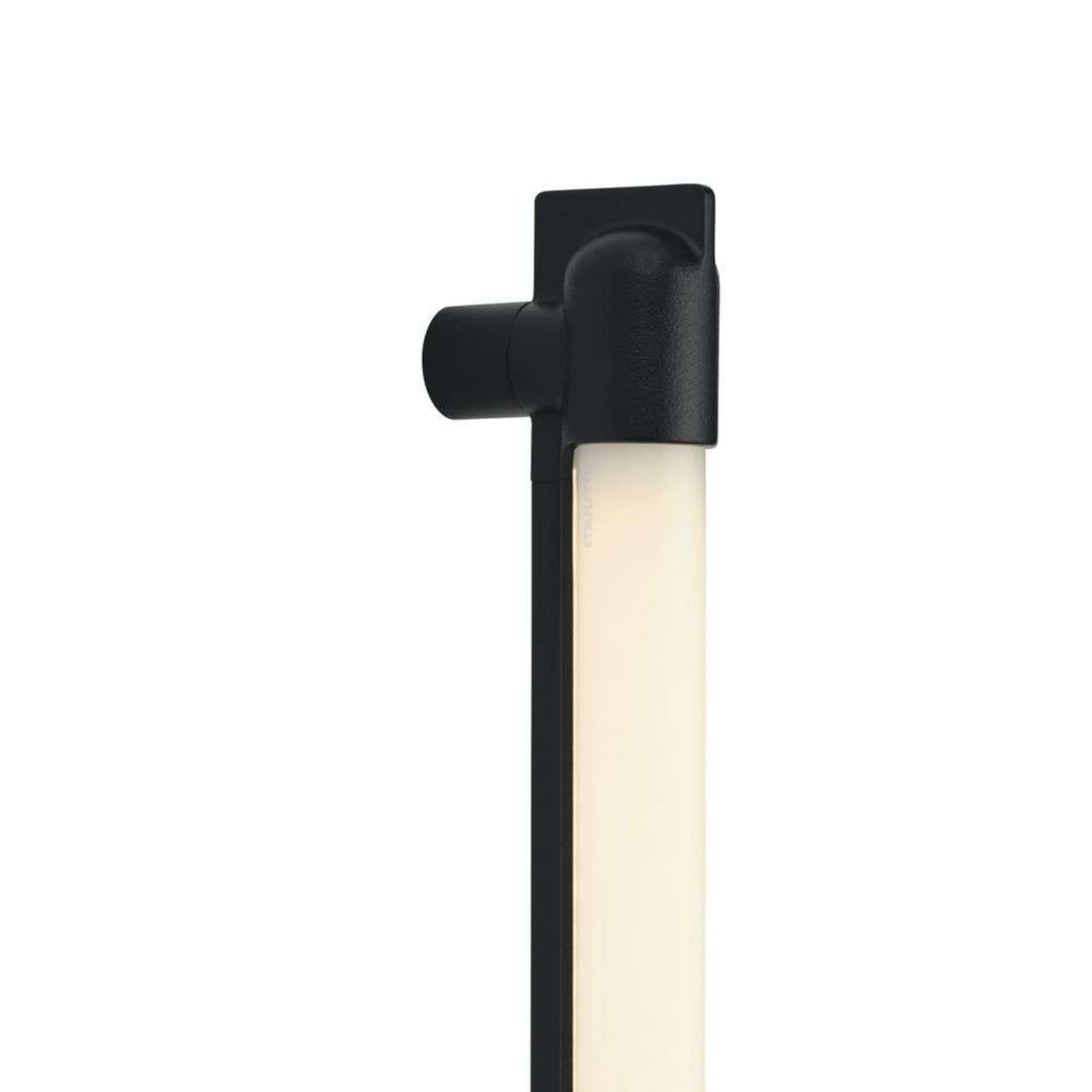 Fine V&auml;gg-/Plafond L120 Black Muuto - Vardagsrum - Aluminium
