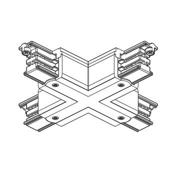Conector en X riel trifásico Noa