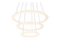One Flat Lámpara Colgante Triple 2700/3000K White - SLV