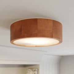 Envostar Kerio stropní světlo, Ø 27 cm, rustikální