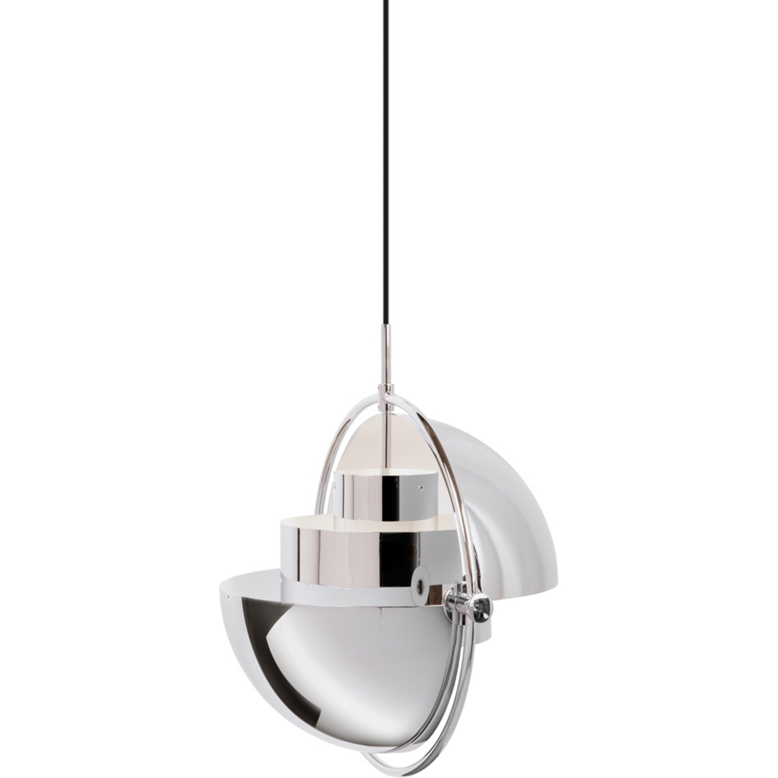 Multi-Lite Lustră Pendul ø36 Chrome/Chrome - GUBI