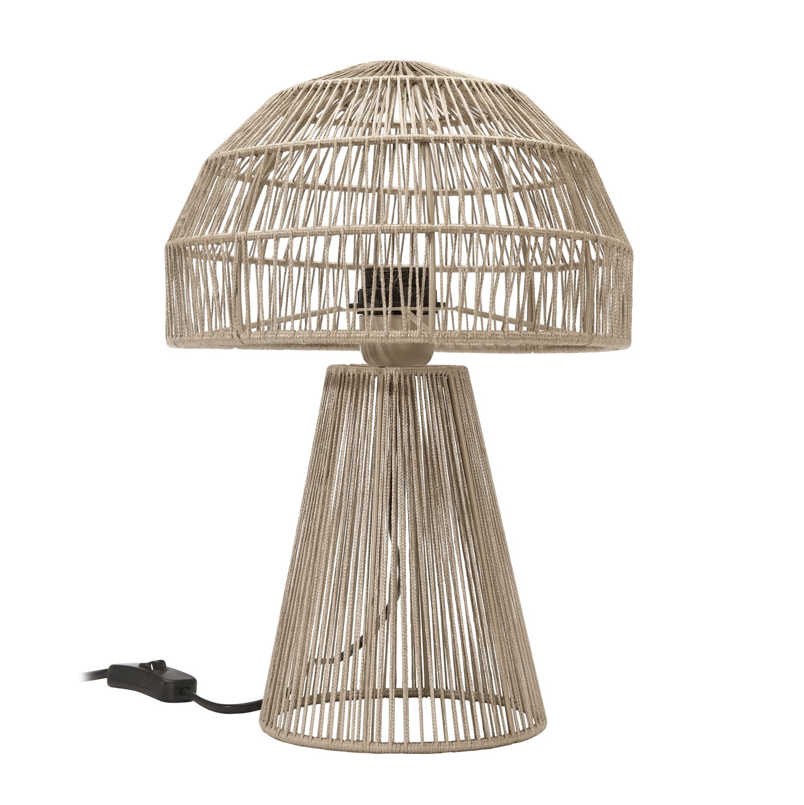 PR Home Porcini stolní lampa výška 37 cm béžová