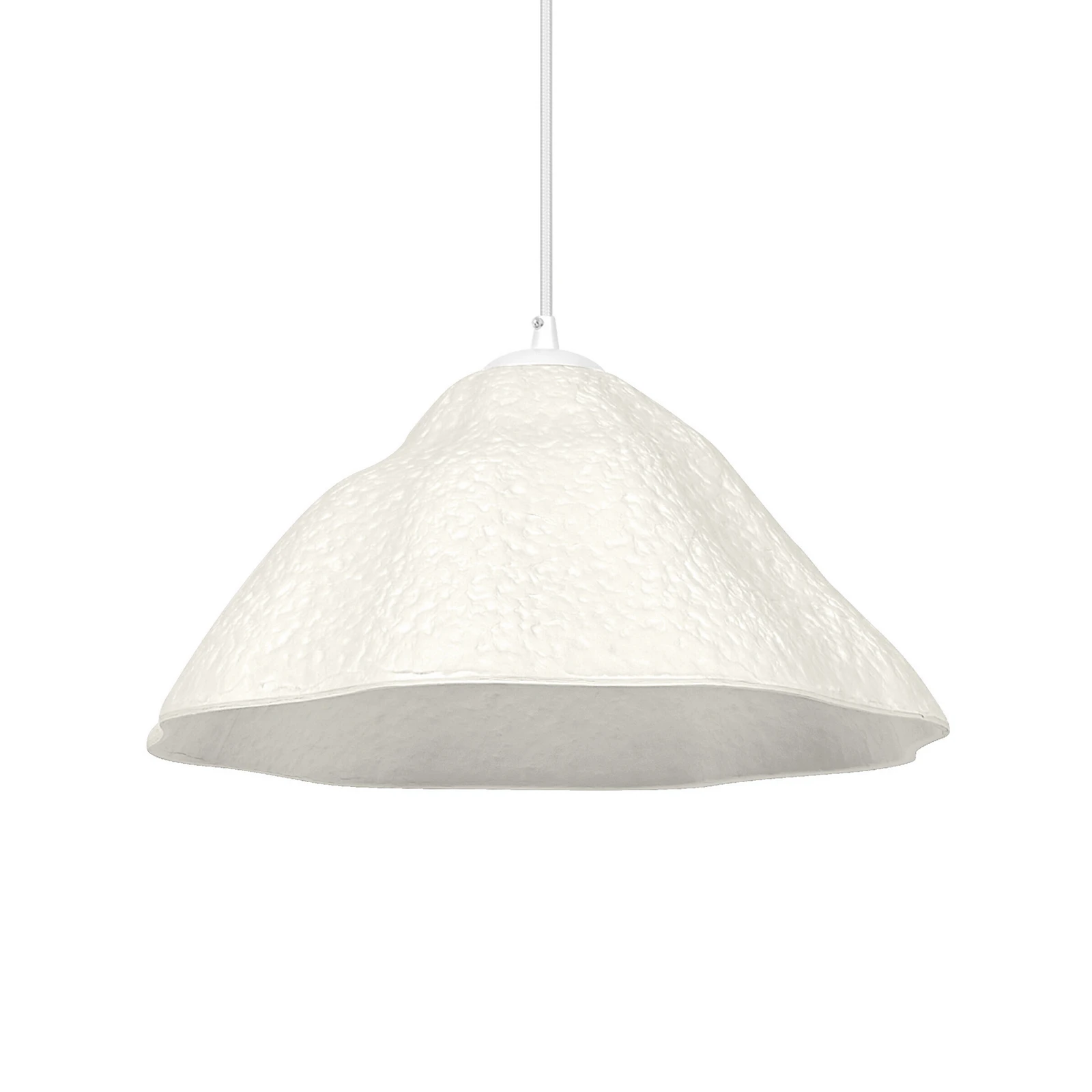 OSRAM viseća svjetiljka Decor Lotus Leaf, 1 žarulja, bijela, papir, E27