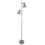 Dyberg Larsen Sleep floor lamp, brown, height 165 cm, steel