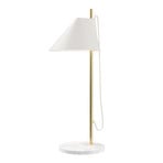 Yuh Table Lamp White/Brass - Louis Poulsen