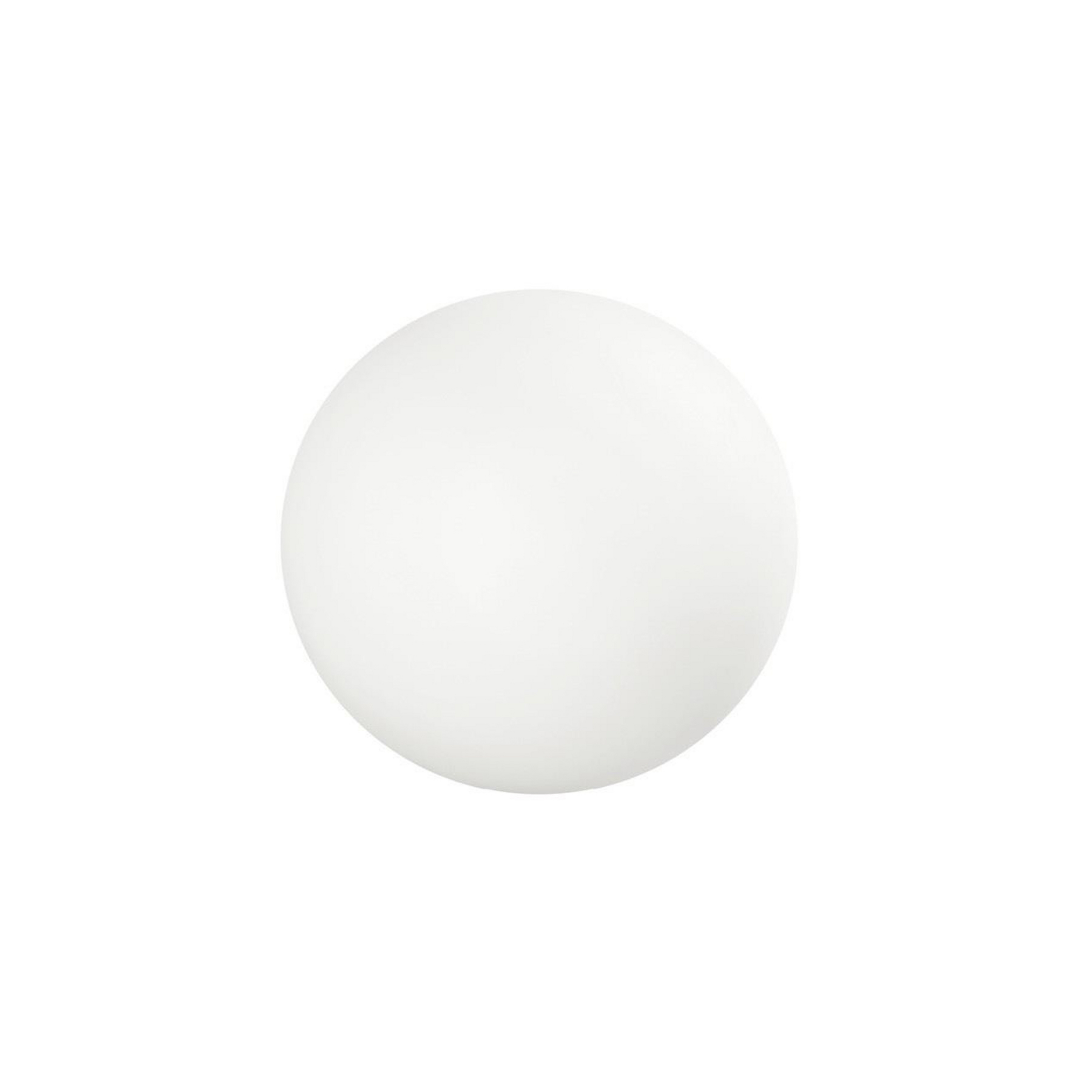 Lampe de sol LED Oh !, Ø 28 cm, E27, polycarbonate, blanc