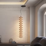 Bover LED hanglamp Yuyun S/11L, dimbaar 0-10V, beige