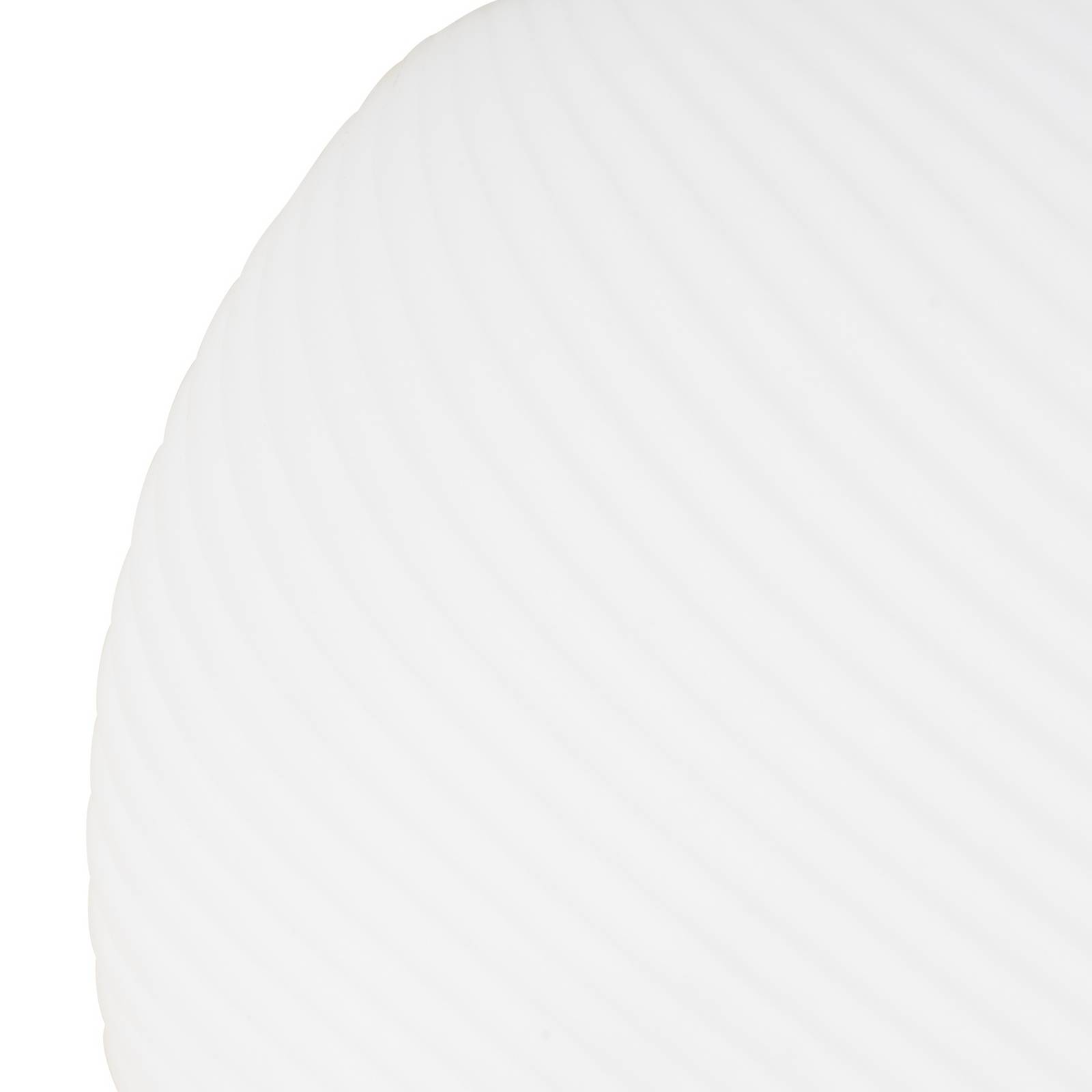 Żyrandol Lucande Lunelle, mosiądz, szkło, 4-punktowa, Ø 40 cm