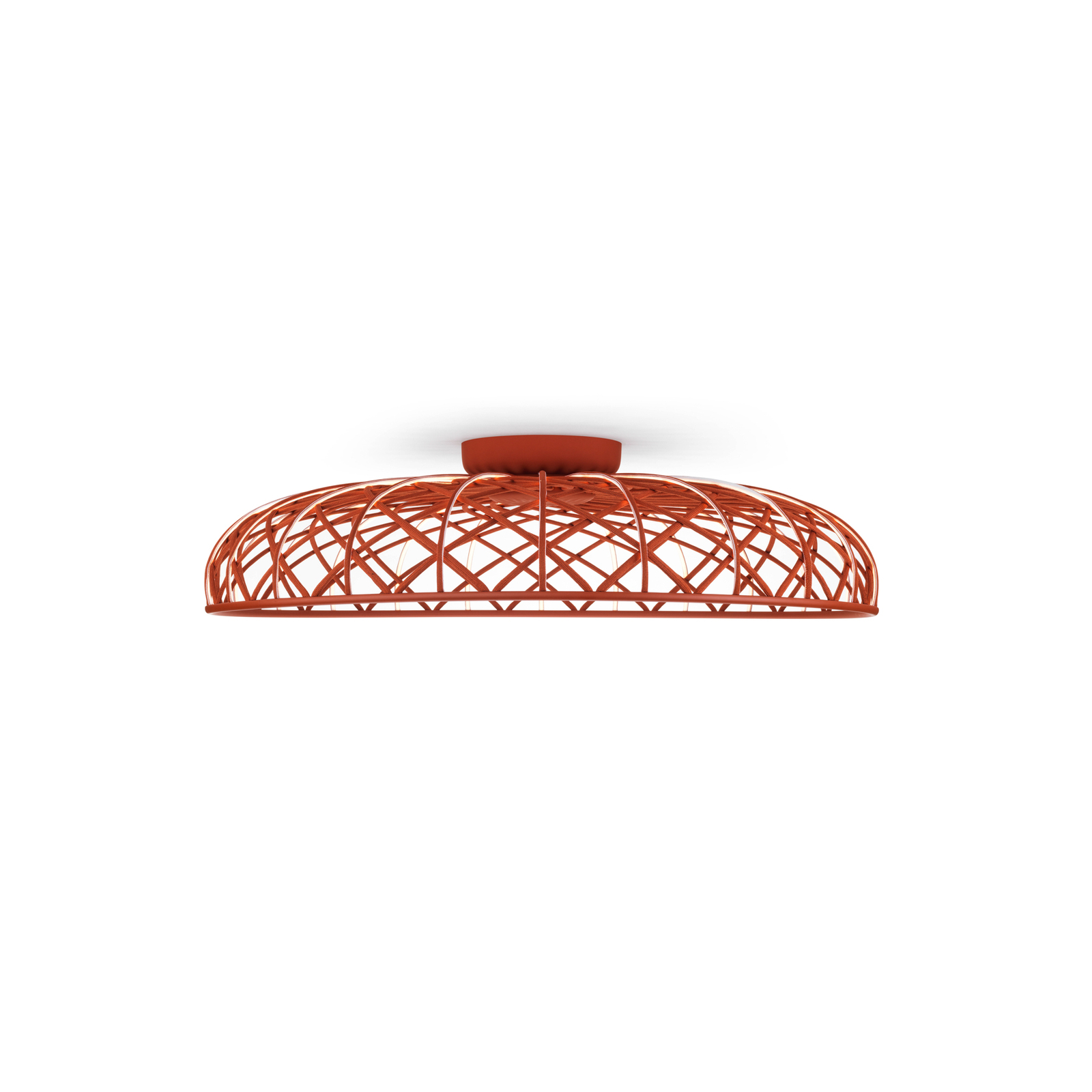 FLOS Skynest LED φωτιστικό οροφής, κόκκινο