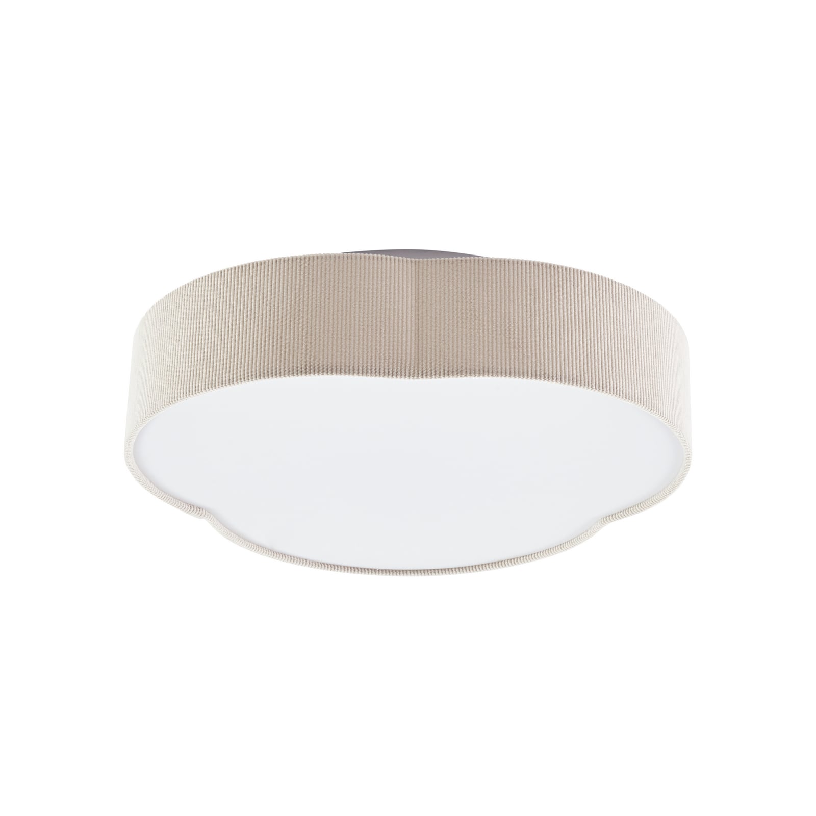Winona LED-Deckenleuchte, Cord, 48 cm, creme, CCT - Lindby