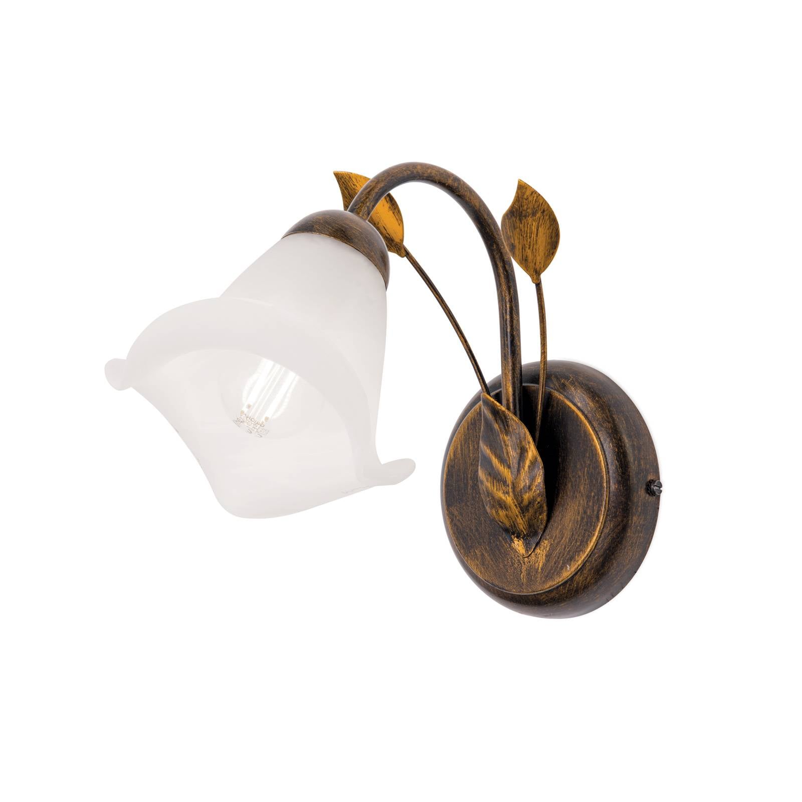 Wandleuchte Sisi, Florentiner Stil, antik