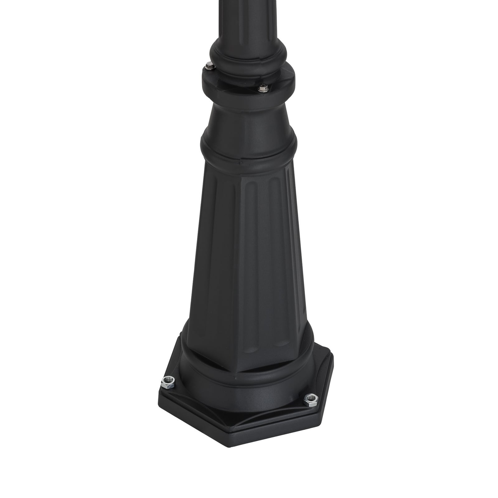 Lindby utelampe Edana, 211 cm, antrasitt, E27, IP44 Lindby utelampe Edana, 211 cm, antrasitt, E27, IP44