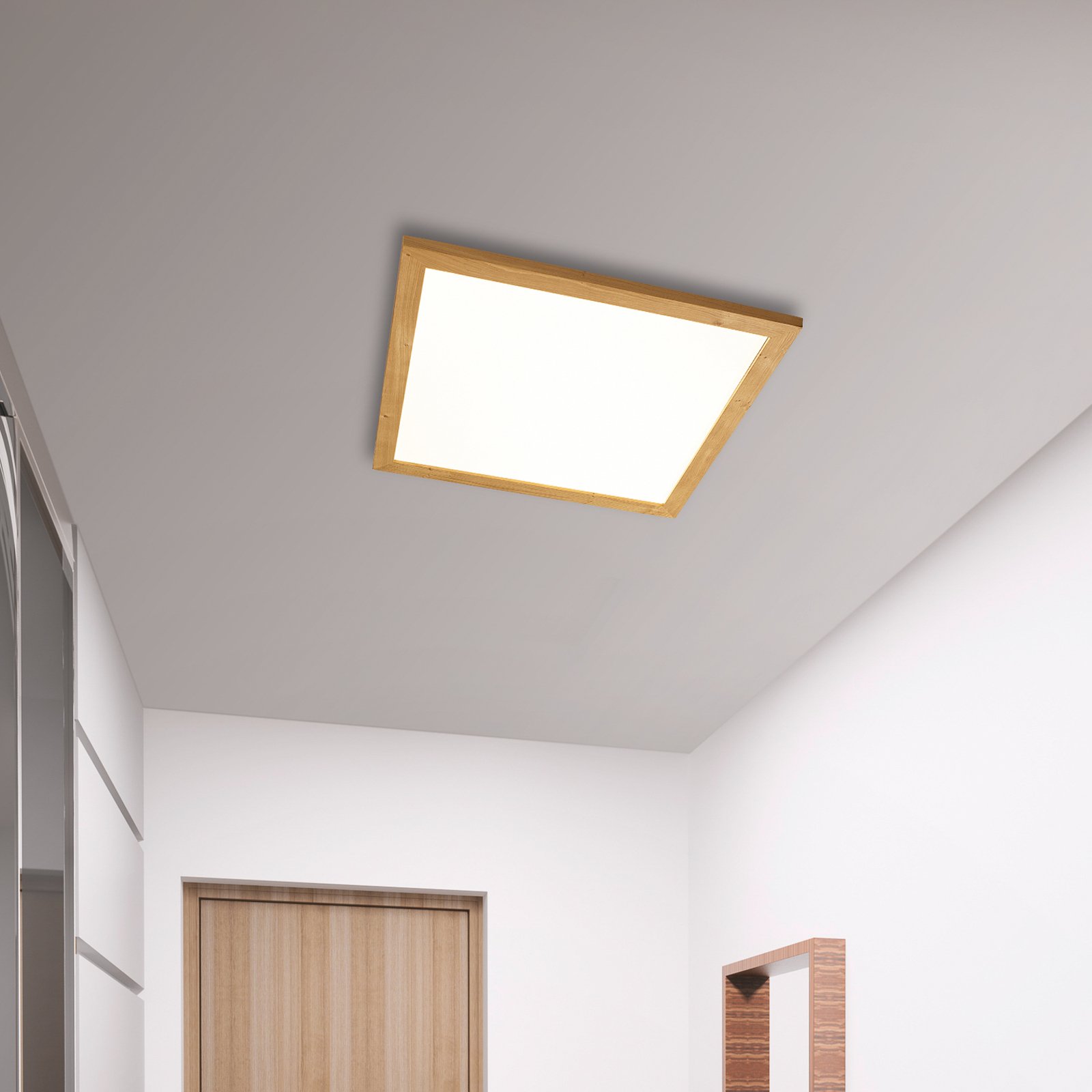 Quitani Aurinor LED панел, естествен дъб, 68 cm