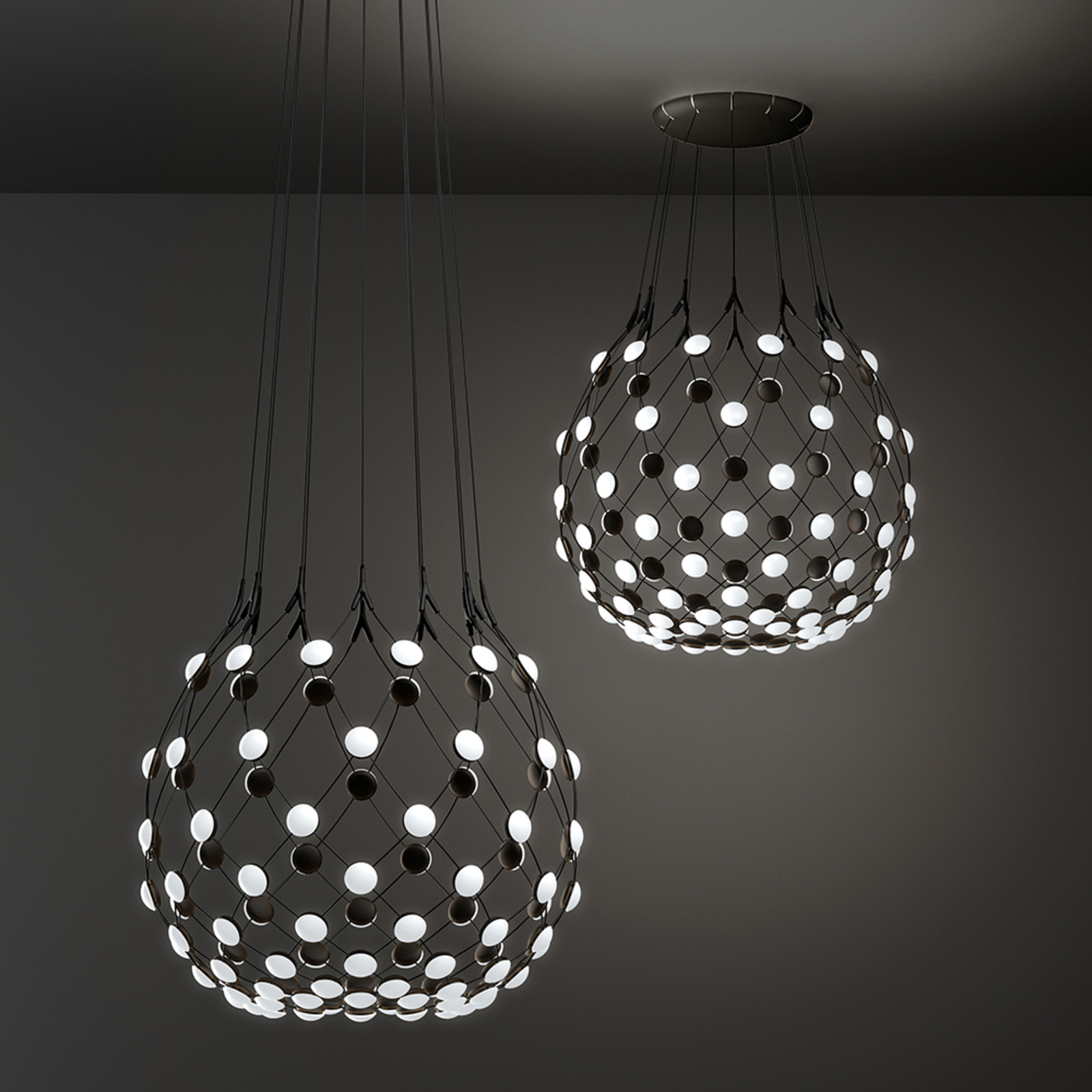 Luceplan Mesh Hängelampe Ø 80cm