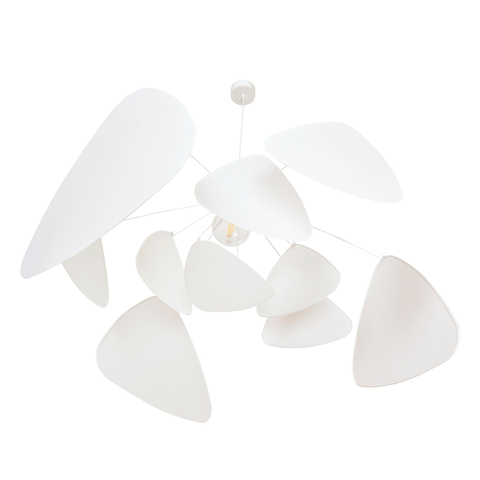 Screen XL Hängeleuchte, 60 cm, weiß, Papier - MARKET SET Screen XL Hängeleuchte, 60 cm, weiß, Papier - MARKET SET