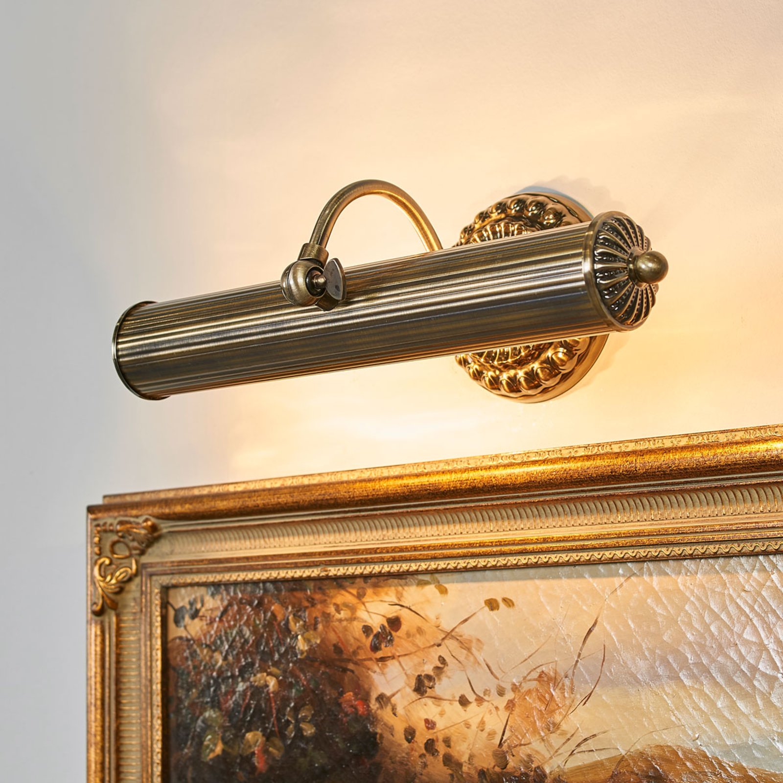 Joely Aplique de Pared Antique Brass - Lindby