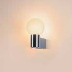SLV Varyt væglampe til badeværelset, krom, aluminium, bredde 12 cm