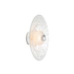 Disco Rama wall light, clear, glass, E27 - DESIGN BY US