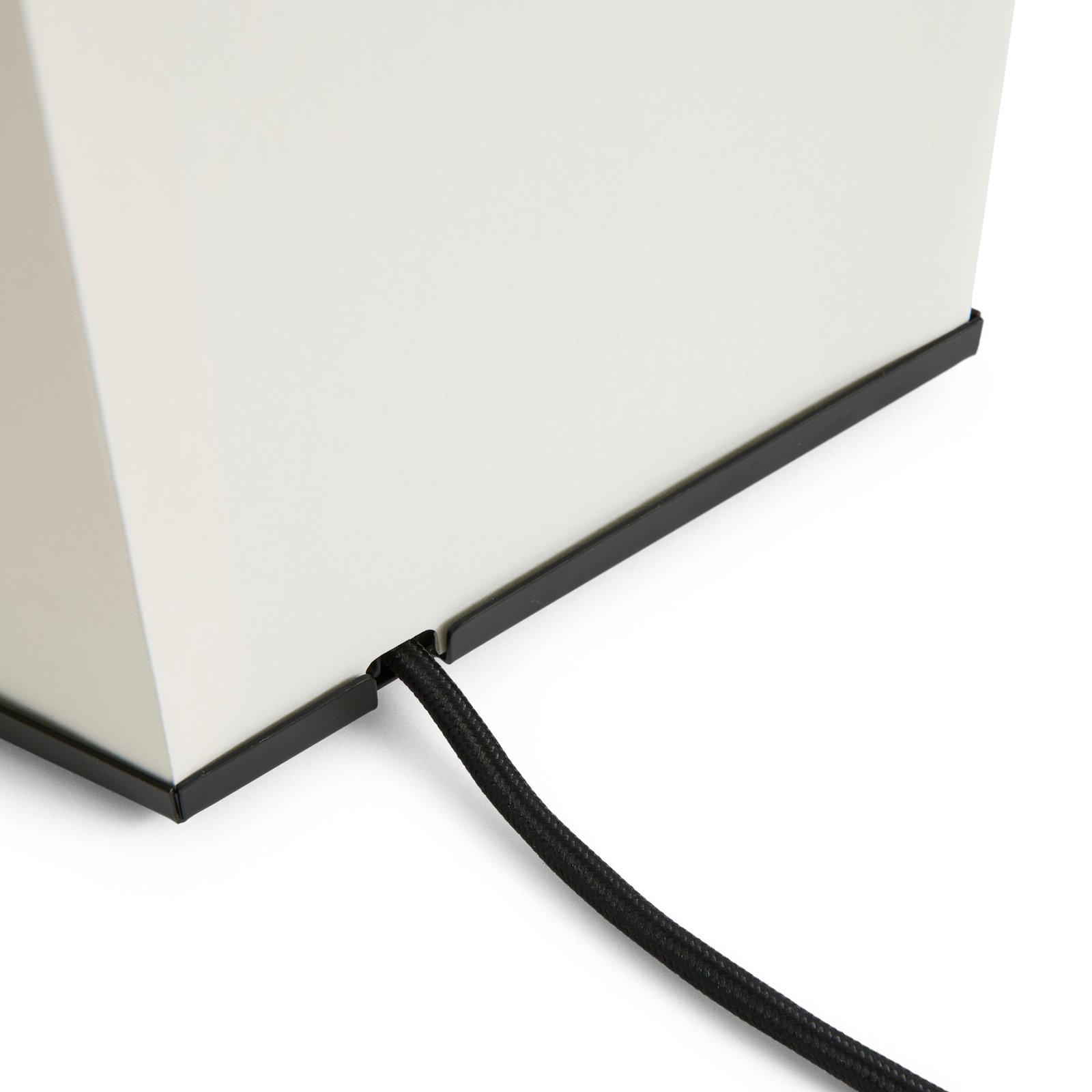 HAY Aplat table lamp, height 66 cm, white, tissue paper, E27