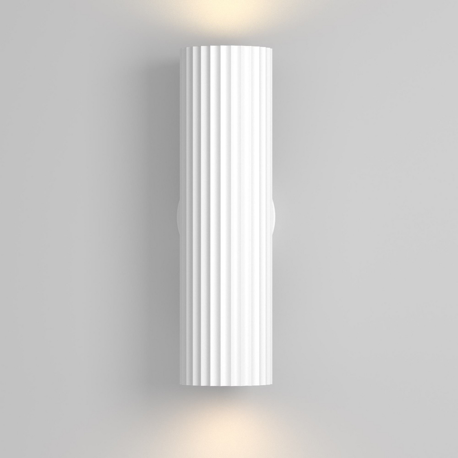 Maytoni Aplică Calipso albă înălțime 20 cm metal 2xGU10 sus/jos - Camera de zi / sufragerie - Modern - Aluminiu