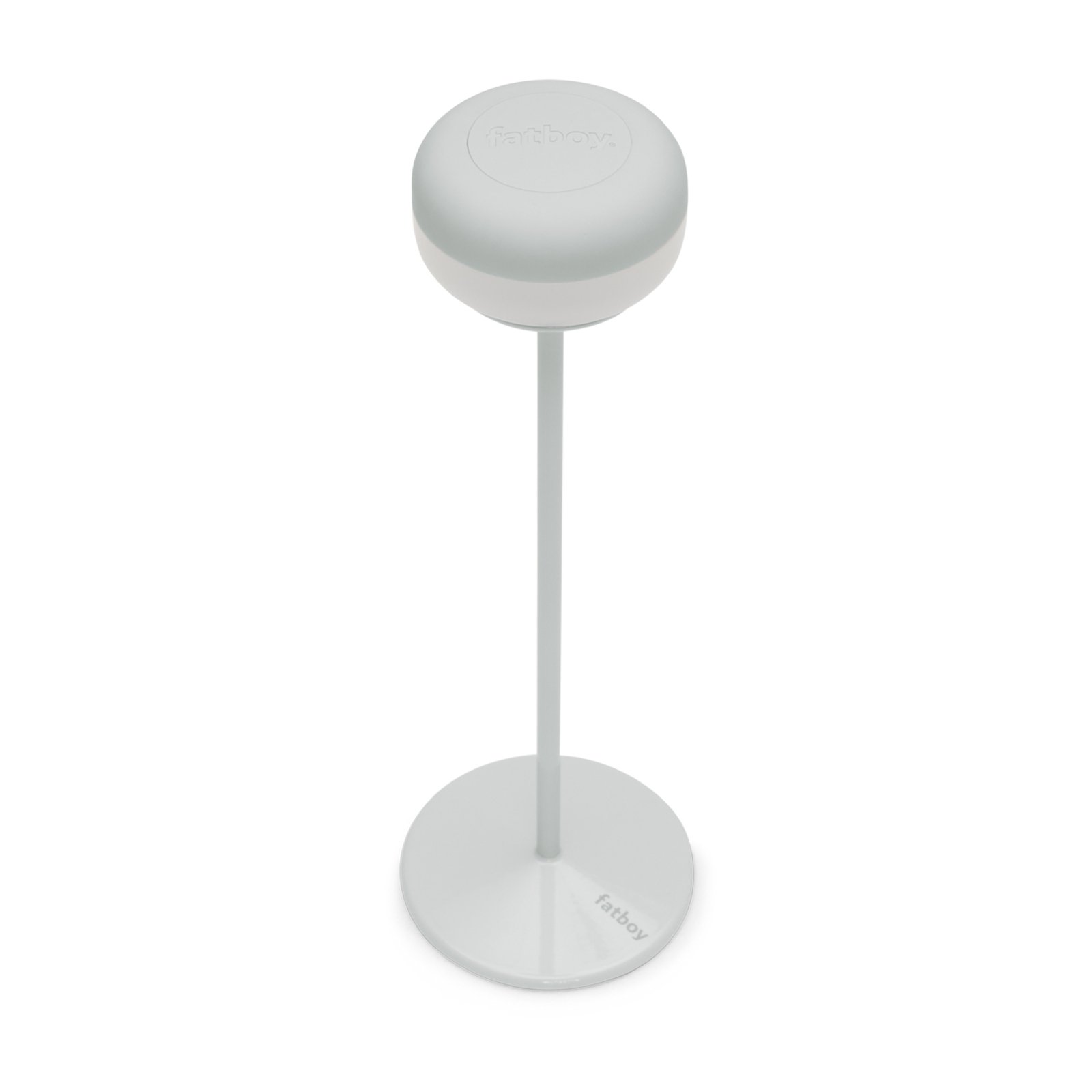 Fatboy LED oplaadbare tafellamp Cheerio, grijs, dimbaar, IP55