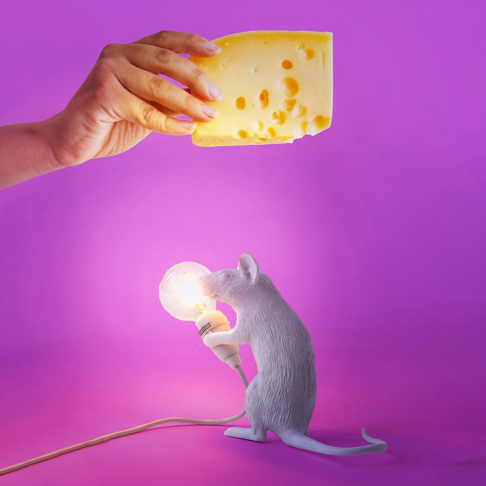 Mouse Lamp Mac Sitting Tischleuchte - Seletti