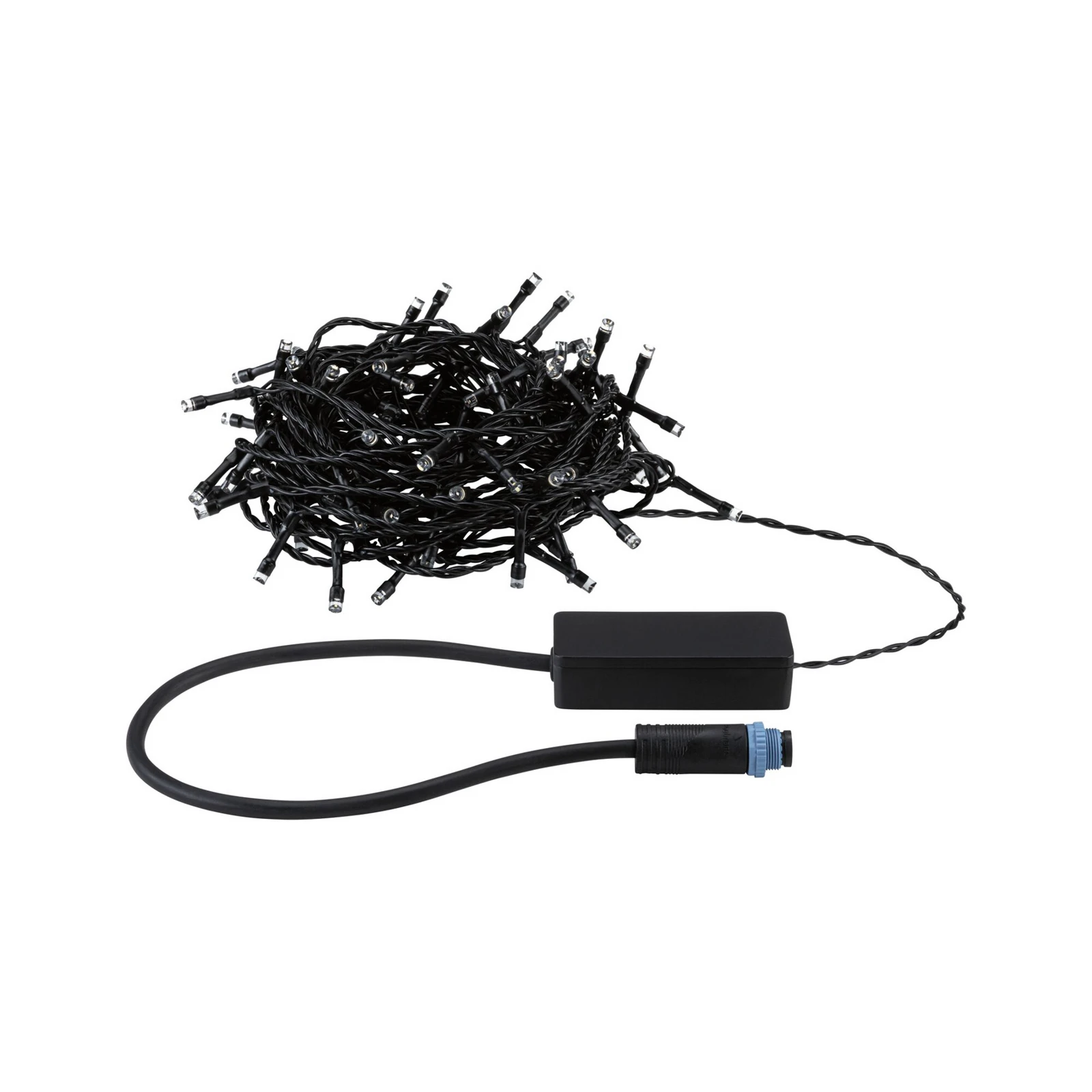 Paulmann Plug &amp; Shine Φωτιστική αλυσίδα Yuna 10 m 3.000 K μαύρη