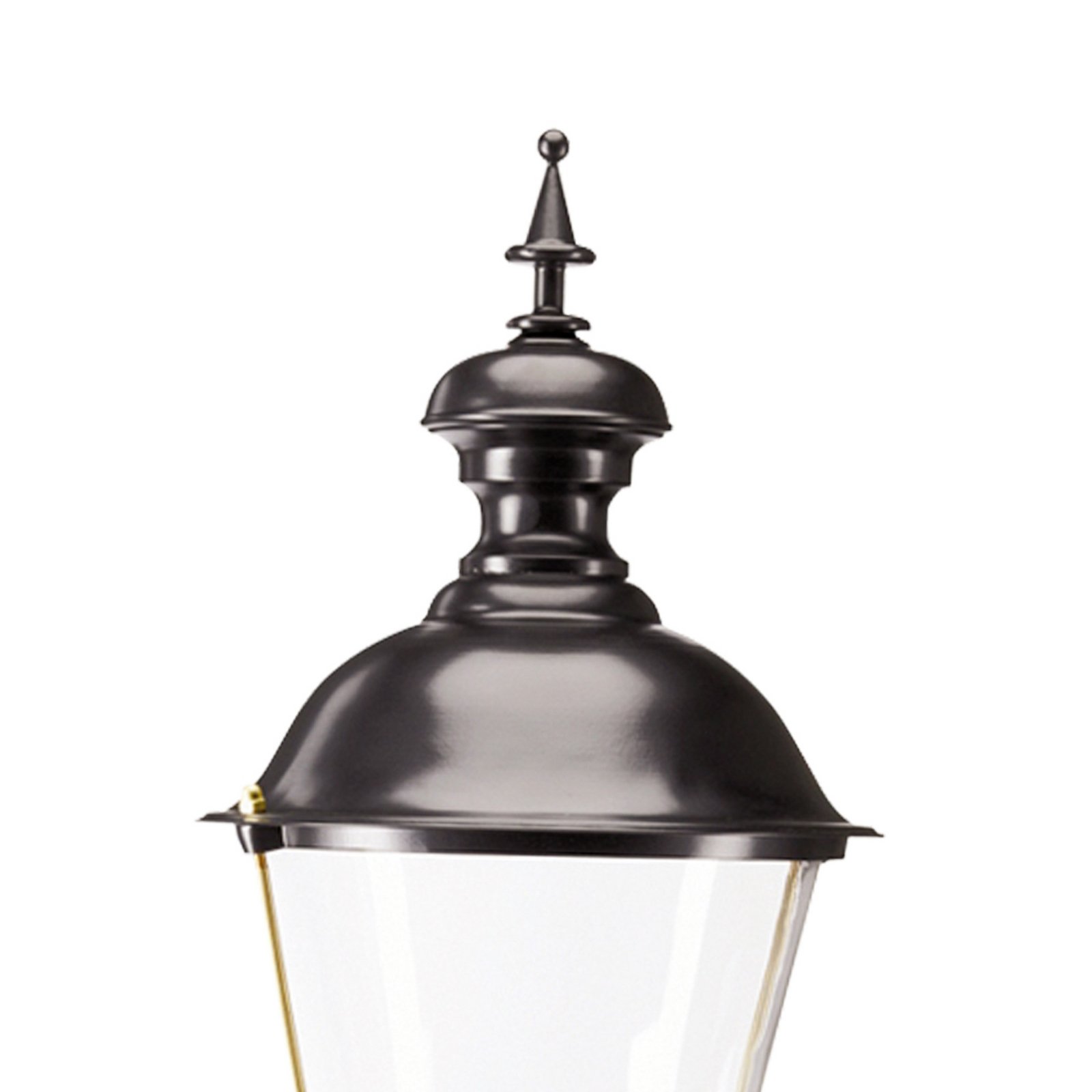 Amstel - Aplique de exterior, negro